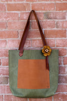 Leather Tote Bag