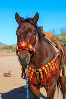 Floral Bronc Halter