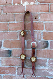 Leather Flower Headstall