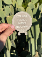 Corral Sticker