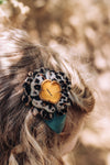 Leopard Hat/Hair Clip